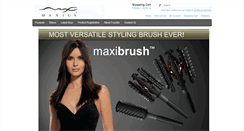 Desktop Screenshot of maxiusbeauty.com